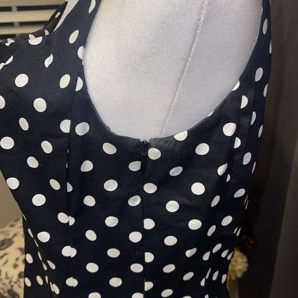 RALPH LAUREN Black Polka Dot Dress - Picture 3 of 7